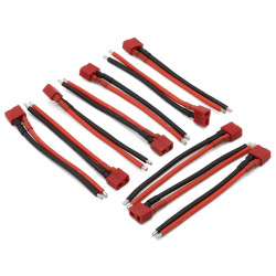 EcoPower Bulk Pack T-Style Pigtails (Female) (10) (14AWG)
