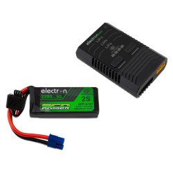EcoPower Intelligent 2S 2200mAh EC3 LiPo Battery/
