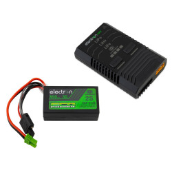 EcoPower Intelligent 2S 850mAh EC2 LiPo Battery/