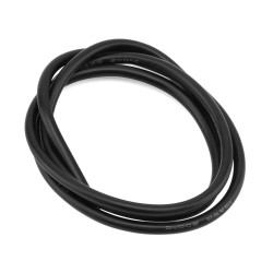 EcoPower Silicone Hookup Wire (Black) (1 Meter) (10AWG)