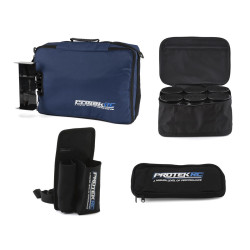 ProTek RC 1/8 Buggy Storage Bundle w/Carrying Bag/Fuel Holster/Pit Pack/Tire Bag
