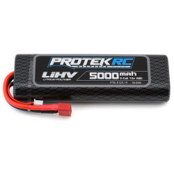 ProTek RC 2S 100C Si-Graphene + HV LiPo Stick Pack TCS Battery (7.6V/5000mAh) w/T-Style Connector (ROAR Approved)