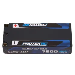 ProTek RC 2S 150C Low IR SG3 HV Mid-Sized LiPo Battery (7.6V/7800mAh) w/5mm Connectors (ROAR Approved) (113mm Length)
