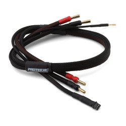 ProTek RC 2S High Current Charge/Balance Adapter (4mm to 5mm Solid Bullets) (10awg Wire) (24