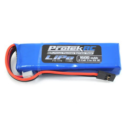 ProTek RC Lightweight LiPo Receiver Battery Pack (Mugen/AE/XRAY/8ight-X) (7.4V/1600mAh) (w/Balance Plug)