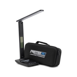 ProTek RC Multifunction LED Pit Light w/Case (w/Wireless Charge, Clock, Date & Temp)