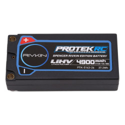 ProTek RC Spencer Rivkin 2S 150C Low IR SG3 HV ULCG Shorty LiPo Battery (7.6V/4900mAh) w/5mm Connectors (ROAR Approved)