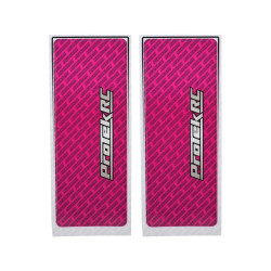 ProTek RC Universal Chassis Protective Sheet (Pink) (2) (12.5x33.5cm)