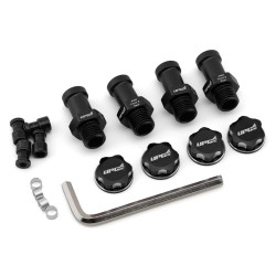 UpGrade RC Aluminum 17mm Hex Conversion for Traxxas Stampede 4X4 (Black) Direct Fit w/UpGrade RC 2.8