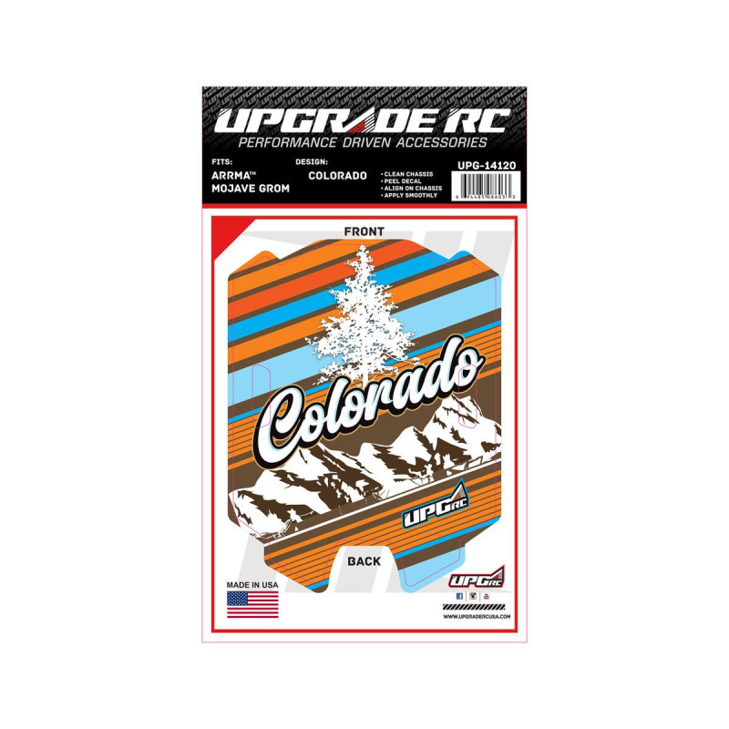 UpGrade RC Chassis Protector for Arrma Mojave Grom (Colorado)