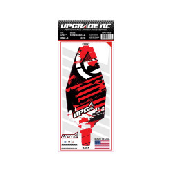 UpGrade RC Chassis Protector for Losi Mini-B (InterUrban Red) (1)