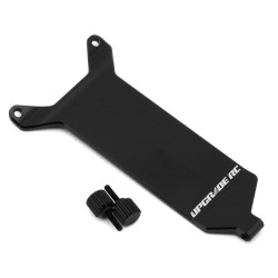 UpGrade RC Machined Aluminum Top Deck & Thumbscrews Set for Losi Micro-B (Black)