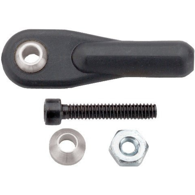 2139 - 2-56 x 1/2 Swivel Ball Links for 4-40 rods w/Hardware, Black (2 pcs per package) 2139 - 2-56 x 1/2 Swivel Ball Links for 4-40 rods w/Hardware, Black (2 pcs per package)