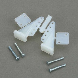 237 - T-Style Nylon Control Horn (2 pcs per package) | קרני היגוי ומוטות קישור