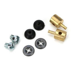 490 - Heavy Duty 4-40 E/Z Connectors (2 pcs per package) | קרני היגוי ומוטות קישור