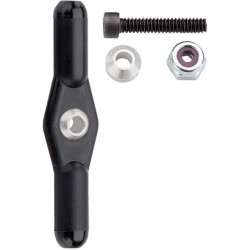 901 - Dual Swivel Ball Links (2-56) (12 pcs per package) | קרני היגוי ומוטות קישור