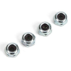 170 - Nylon Insert Lock Nuts 4-40 (4 pcs per package) | ברגים, אומים ודסקיות