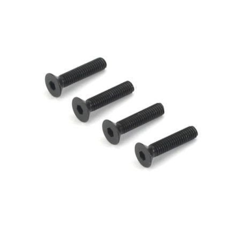 2285 - 3.0mm x 6 Flat-Head Socket Screws (4 pcs per package) | ברגים, אומים ודסקיות 2285 - 3.0mm x 6 Flat-Head Socket Screws (4 pcs per package) | ברגים, אומים ודסקיות