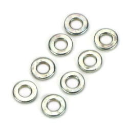 586 - No. 10 Flat Washers (8 pcs per package) | ברגים, אומים ודסקיות