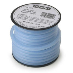 197 - Blue Silicone Tubing, Medium (50 foot spool)