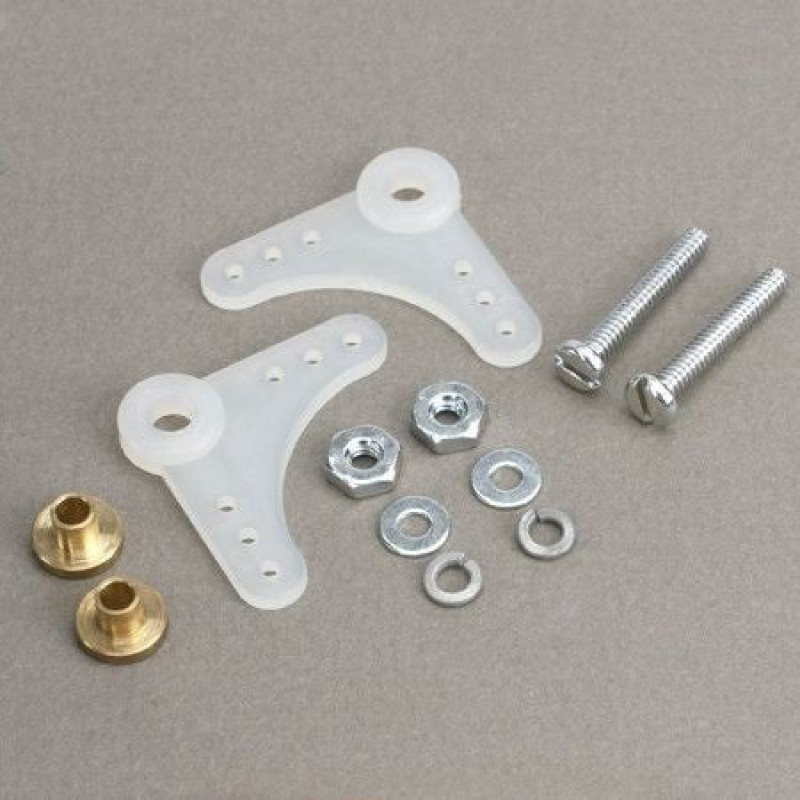 167 - 90 degree Nylon Bellcrank Assembly (2 pcs per package) | חומרה ואביזרים כלליים 167 - 90 degree Nylon Bellcrank Assembly (2 pcs per package) | חומרה ואביזרים כלליים