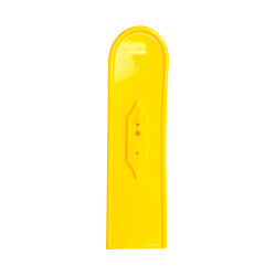 826-Y - Snowbird Skis Nose, Yellow (1 pc per package)