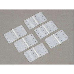 116 - Nylon Hinge, Standard Size (6 pc per package)