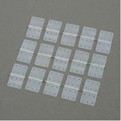 117 - Nylon Hinge, Standard Size (15 pc per package)
