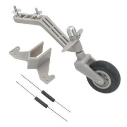 956 - Semi-Scale Tailwheel System (for 40-90) (1 pc per package) | כני נסע וגלגלים