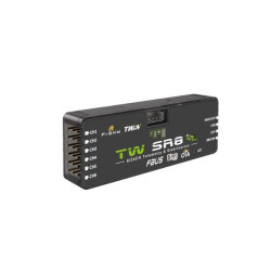 FrSky TW SR8 Stabilized Receiver with 8 Channel Ports