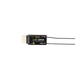 FrSky Twin TW GR6 Dual 2.4GHz Variometer Receiver with 6 Channel Ports