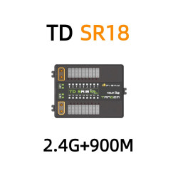 FrSky Tandem TD SR18 Dual-Band Stabilized Receiver with 18 Channel Ports