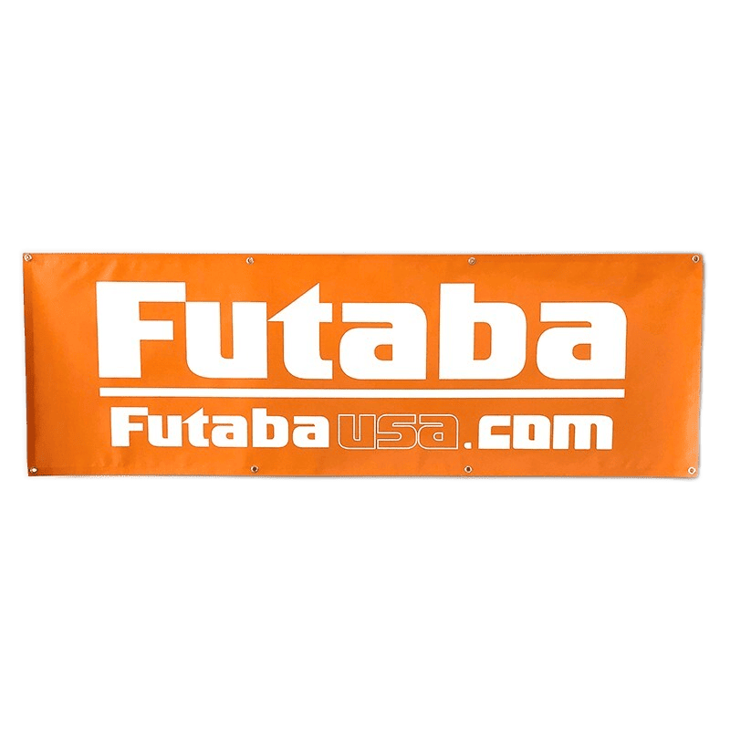 Futaba USA Banner Orange/White | מרצ'נדייז Futaba USA Banner Orange/White | מרצ'נדייז