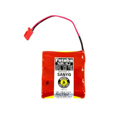 4-Cell 600 mAh Receiver Battery (Flat) | מקלטים