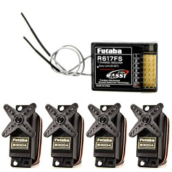 FASST PAK (1 x R617FS and 4 x S3004) | מקלטים