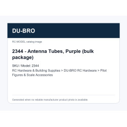 2344 - Antenna Tubes, Purple (bulk package)