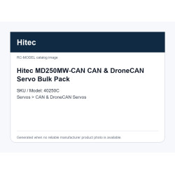 Hitec MD250MW-CAN CAN & DroneCAN Servo Bulk Pack | סרווים CAN ו-DroneCAN