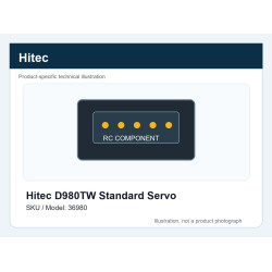 Hitec D980TW Standard Servo | סרווים סטנדרטיים