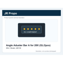 Angle Aduster Bar A for 28X (GL/2pcs) | אביזרי רדיו