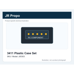 3411 Plastic Case Set