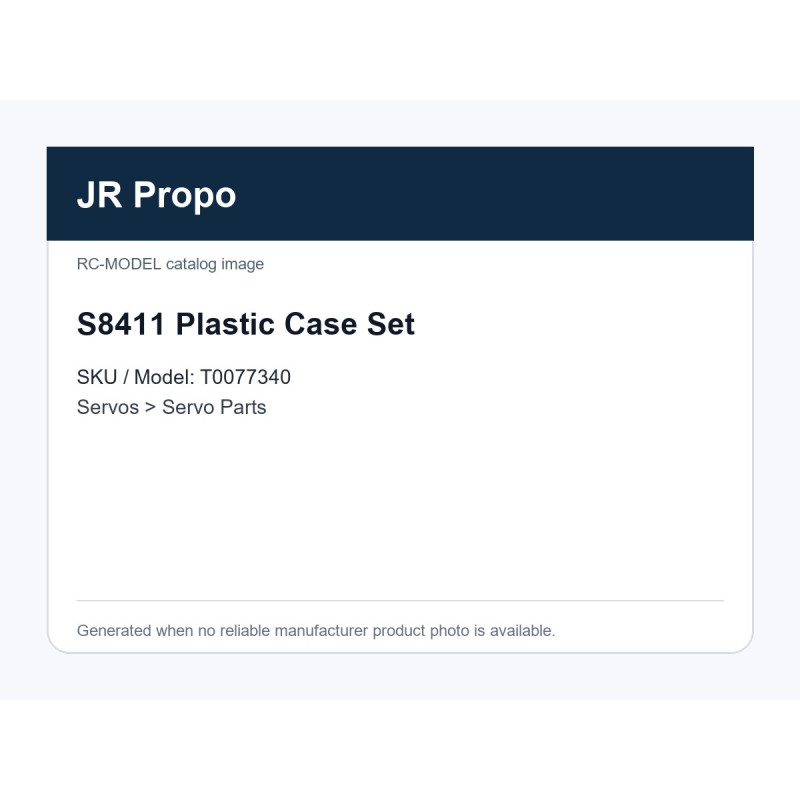 S8411 Plastic Case Set | חלפי סרווים S8411 Plastic Case Set | חלפי סרווים