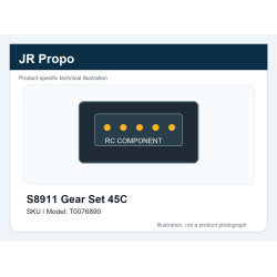 S8911 Gear Set 45C