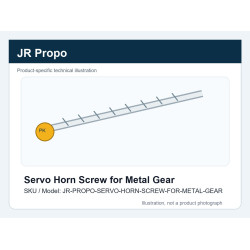 Servo Horn Screw for Metal Gear