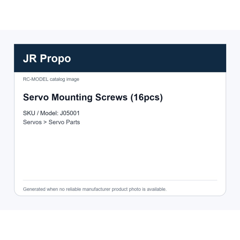 Servo Mounting Screws (16pcs) | חלפי סרווים Servo Mounting Screws (16pcs) | חלפי סרווים