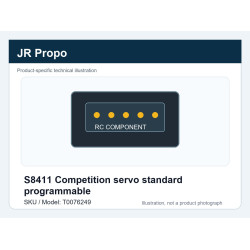 S8411 Competition servo standard programmable