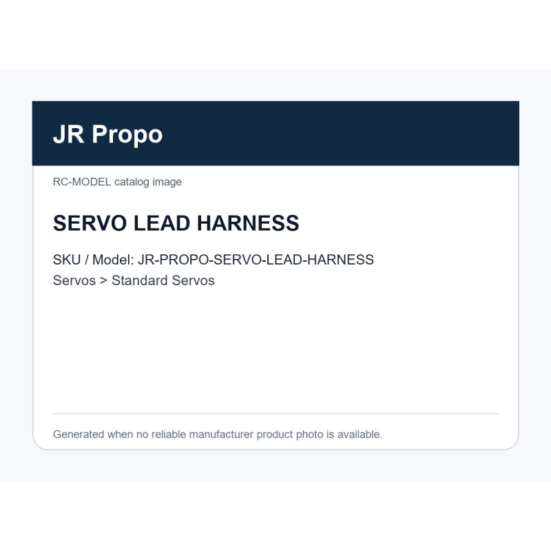SERVO LEAD HARNESS | סרווים סטנדרטיים SERVO LEAD HARNESS | סרווים סטנדרטיים
