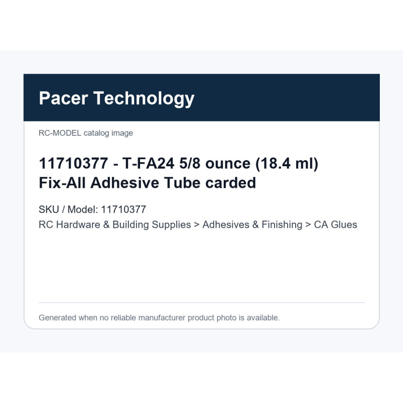 11710377 - T-FA24 5/8 ounce (18.4 ml) Fix-All Adhesive Tube carded | דבקי CA 11710377 - T-FA24 5/8 ounce (18.4 ml) Fix-All Adhesive Tube carded | דבקי CA