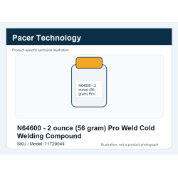 N64600 - 2 ounce (56 gram) Pro Weld Cold Welding Compound