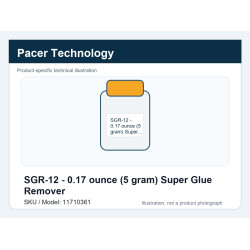 SGR-12 - 0.17 ounce (5 gram) Super Glue Remover