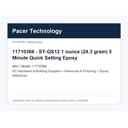 11710366 - SY-QS12 1 ounce (28.3 gram) 5 Minute Quick Setting Epoxy | דבקי אפוקסי